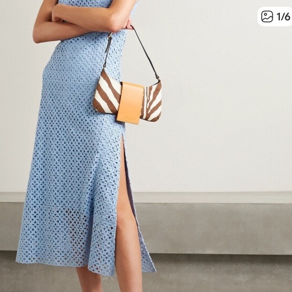 Miguelina Dresses & Skirts - Miguelina Blue Lace Dress